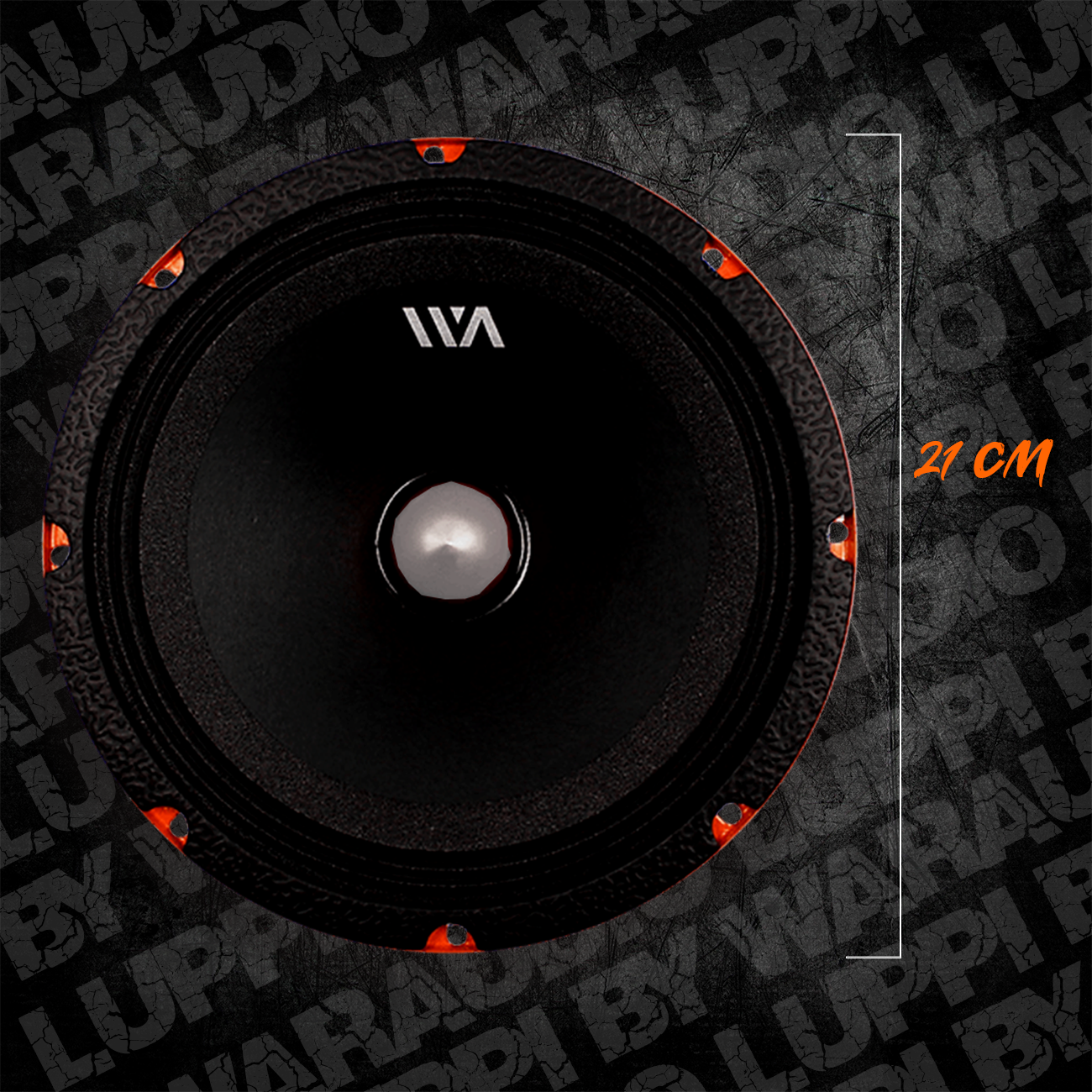 WAR AUDIO Medio Rango FH84BM 8 Pulgadas 400W 4 Ohms 1 Par