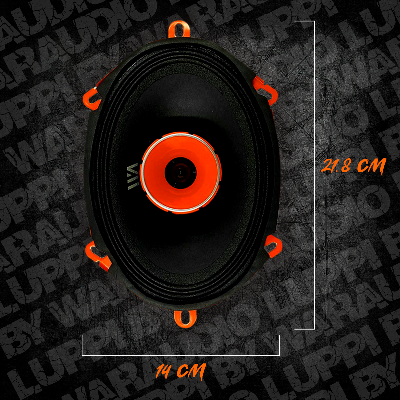 WAR AUDIO ROCKPRO57 Bocinas 5x7 Pulgadas 240W 6x8 Ford 1 Par
