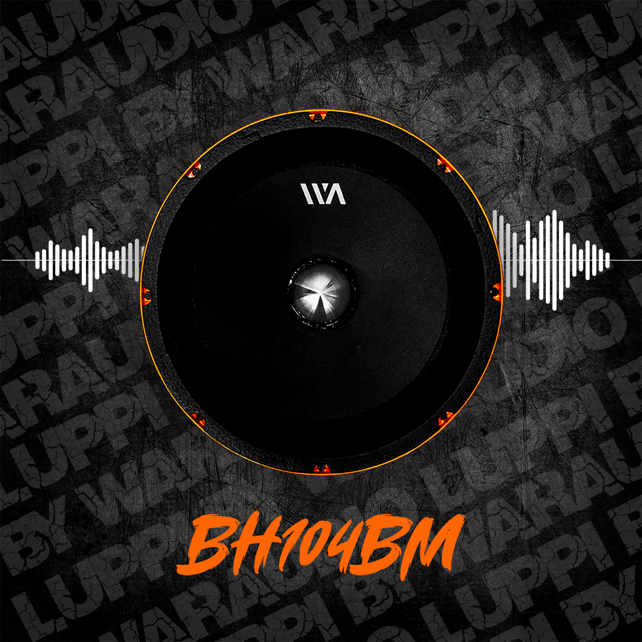 WAR AUDIO Medio Rango BH104BM 10 Pulgada 700W 4 Ohms 1 Pieza